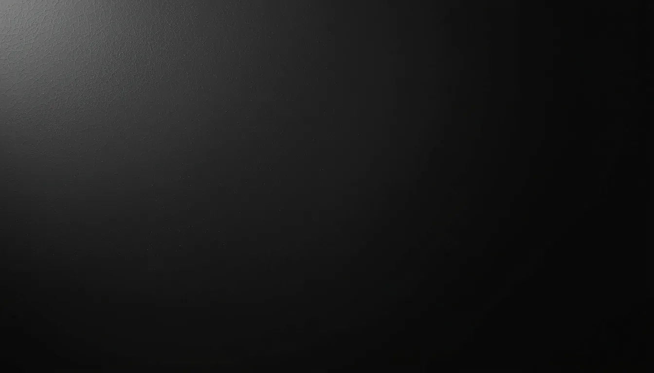 A soft grey light bleeds in from the top left of an otherwise flat matte panel, leaving the right two thirds completely clear.