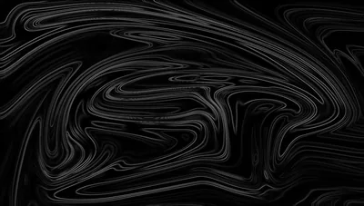Dense swirling veins of dark grey twist through a black surface like stirred paint, the pattern tightening toward the lower right.