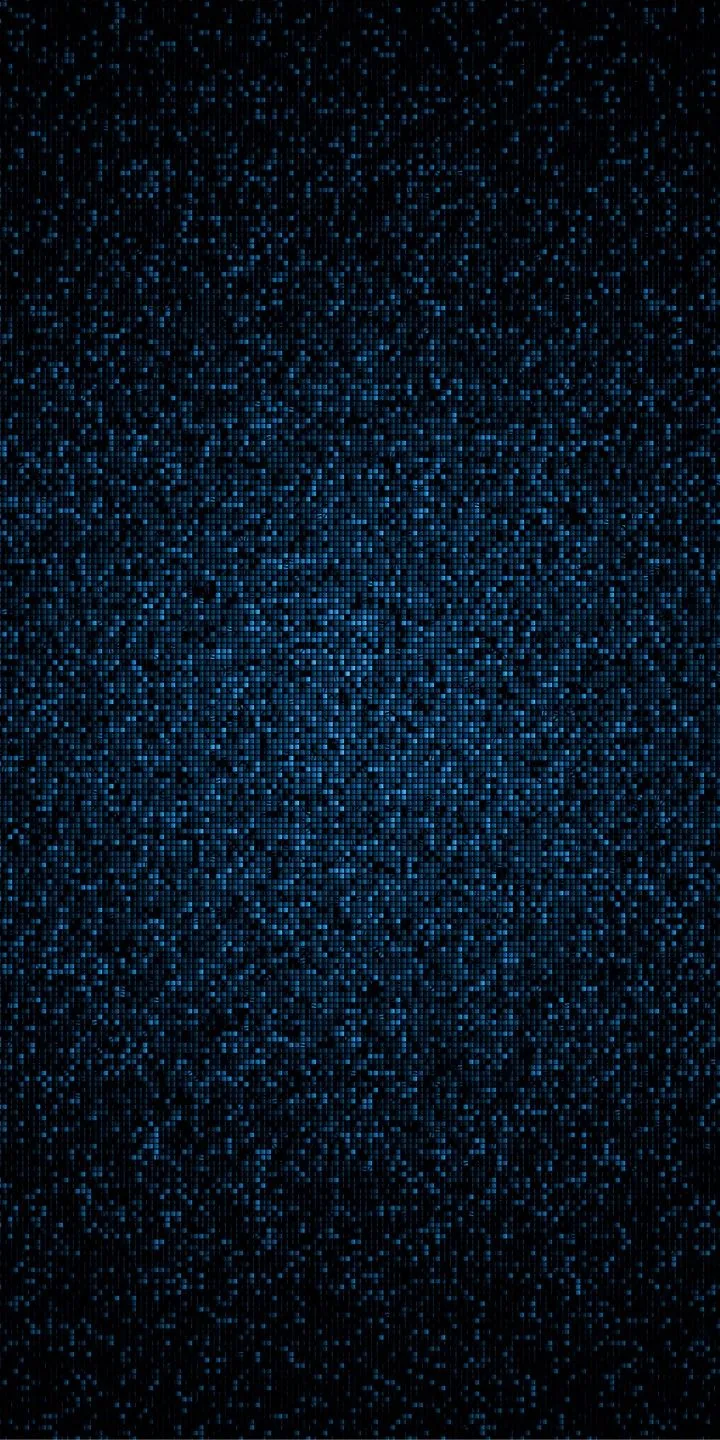 A fine navy speckle texture brightens toward the middle of the frame and darkens into a heavy vignette at the edges, like grainy denim.