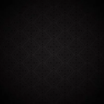 Diamond medallions repeat edge to edge in a square crop, barely a shade lighter than the black behind them, the middle catching the most light.