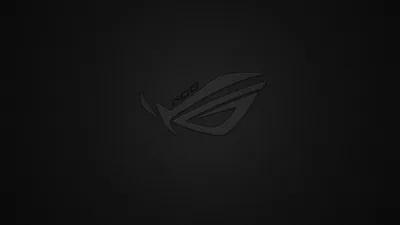 An angular eye-shaped emblem sits embossed at the centre of a dark grey field with a soft vignette.