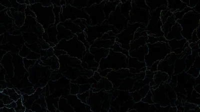 Thin pale filaments branch like frost or lightning over a matte black field, densest near the centre and fading to nothing at the edges.