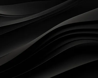 Broad matte waves sweep diagonally across the frame, grey rim light tracing each ridge from the top edge while the lower left sinks fully dark.