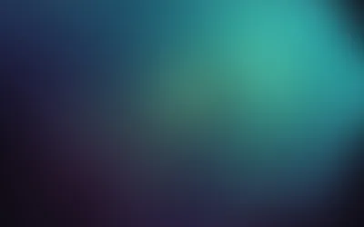 Teal light gathers in the upper right of a blurred blue-green field, the corners falling to purple-black shadow.