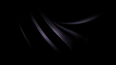 A few soft violet-grey curves sweep out of the lower left corner and disappear before reaching the top.