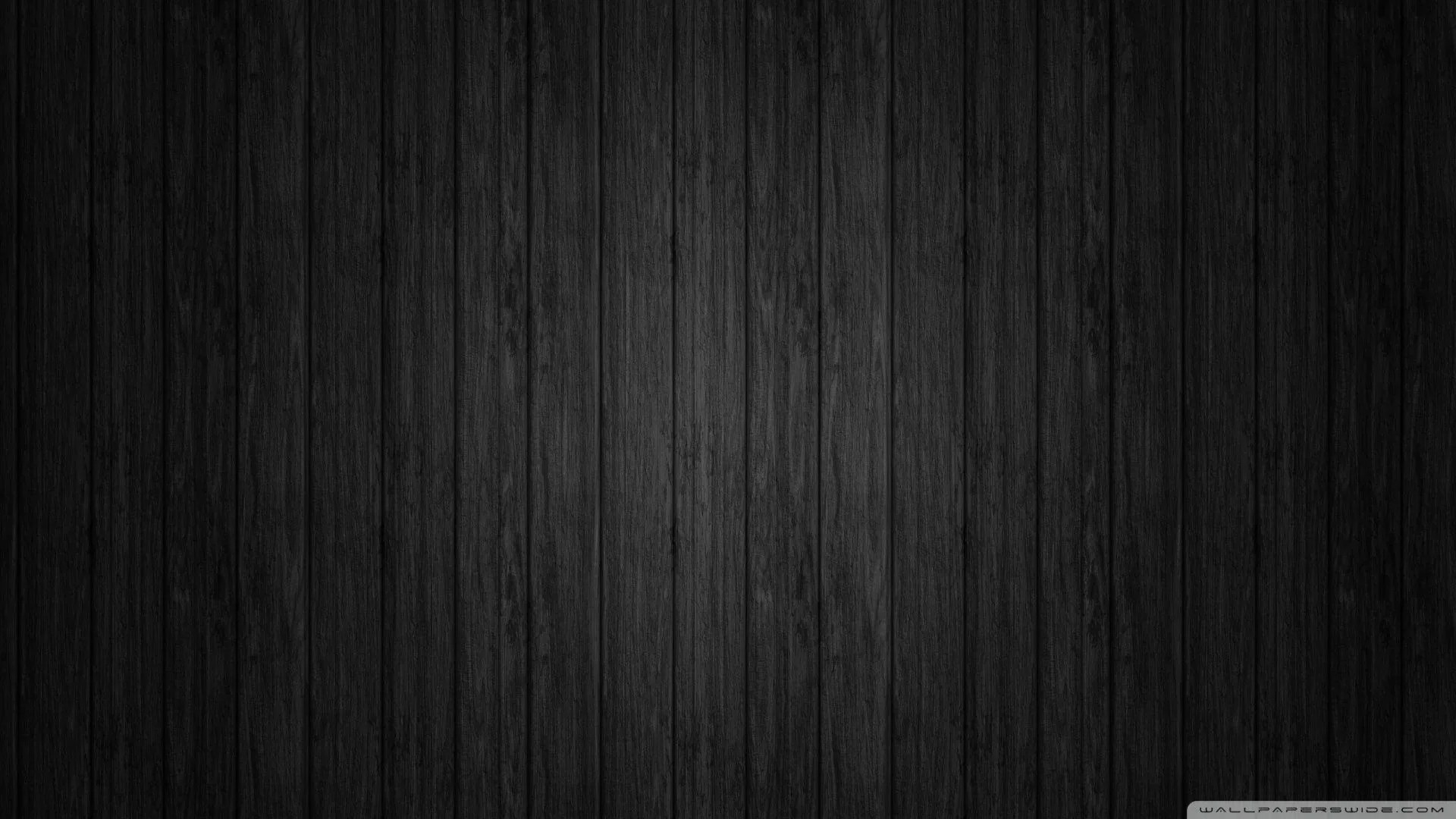 Vertical boards fill the frame in charcoal wood, the grain visible where the light lifts through the middle.