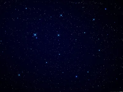 An even sprinkle of stars on navy blue with a handful of brighter points, gentle enough for desktop text to stay legible anywhere.