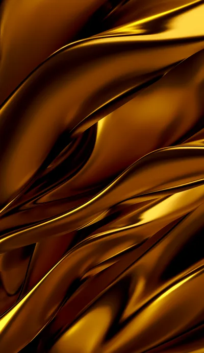 Heavy satin folds sweep diagonally up this portrait frame in deep bronze, shadows between the pleats running close to black.