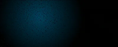 A wide panel of fine teal grain fades to black toward the right edge, the noise visible only where the light pools in the centre.