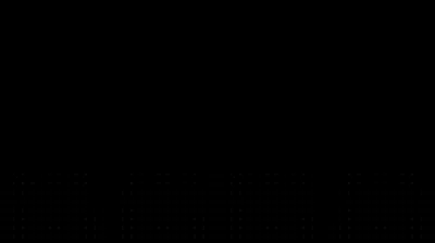 True black across the top two-thirds, with rows of barely visible glyphs surfacing near the bottom — deep enough for AMOLED screens.