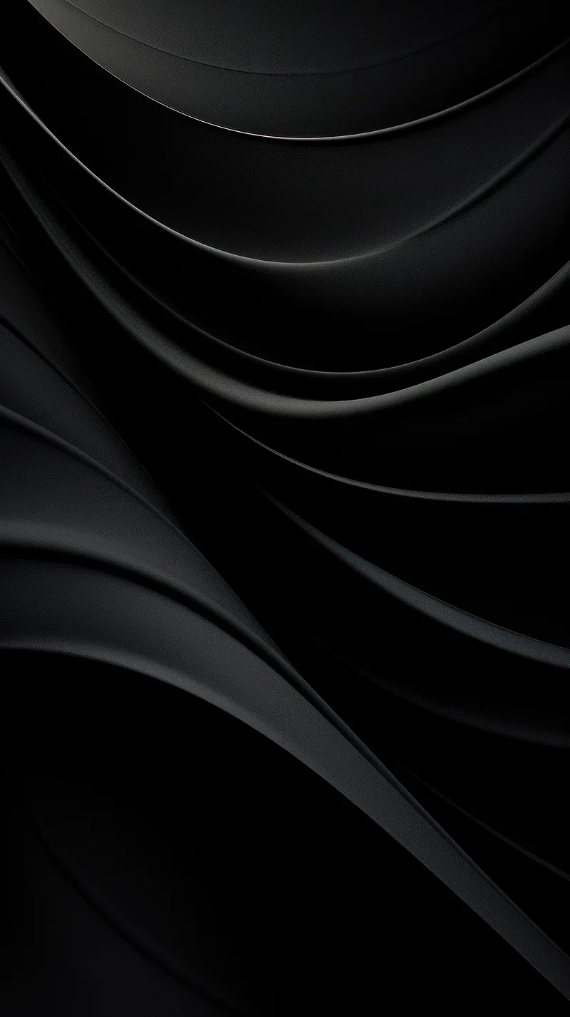 Broad satin folds sweep from the top right down to the bottom left, the ridges catching just enough light to separate one from the next.
