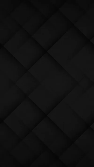 Large squares set on the diagonal repeat across the frame, each one slightly raised so the seams draw thin grey lines over black.