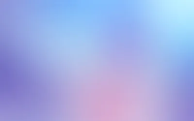 Powder blue and periwinkle fill most of the frame while a blush pink glow rises from the bottom centre, light enough for dark text or widgets anywhere.