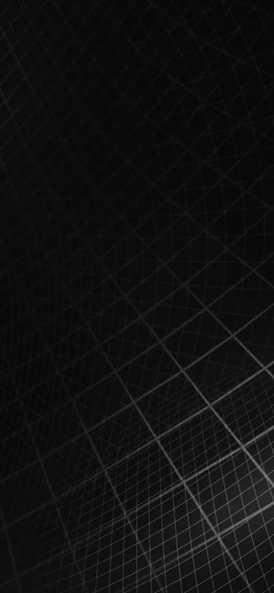Thin white grid lines sweep in from the bottom right and vanish toward the upper left, leaving the top of the frame clear.