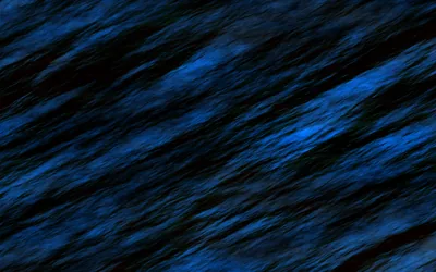 Rough blue strokes sweep from the lower left to the upper right, thinning into black so most of the corners stay empty.