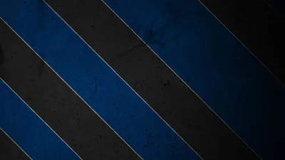 Wide navy and charcoal stripes run corner to corner, the surface scuffed and speckled like painted metal, brightest in the upper right.