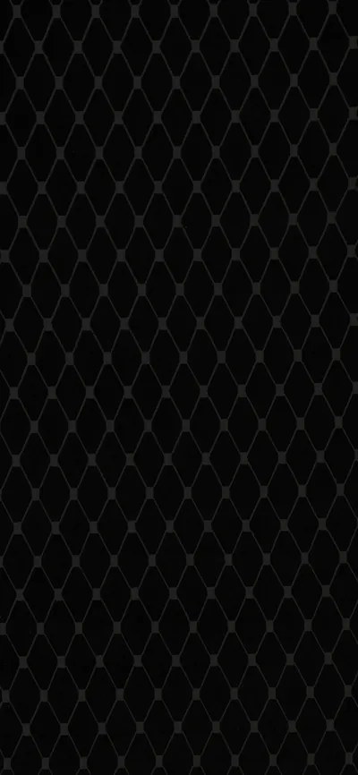 A thin diamond lattice repeats over a near-black ground, quiet enough that icons and text sit clear on top of it.