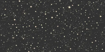 Tiny stars and sparkles scatter evenly across a soft charcoal field with no bright focal point.