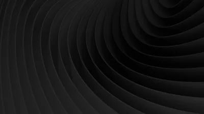 Concentric ridges sweep across the frame in a wide arc, each groove picked out by a narrow band of grey.