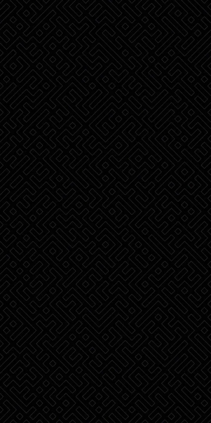 A tight maze-like pattern repeats across near-black, the raised lines catching just enough light to read as texture rather than flat fill.