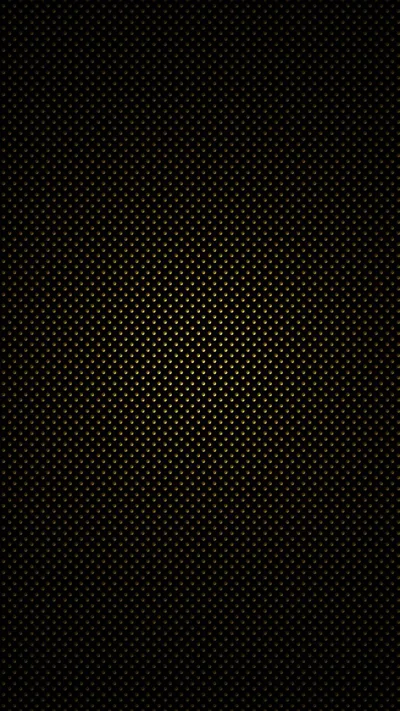A dense speaker-grille pattern of tiny dots covers the frame, brightening a little through the middle and sinking to black at all four corners.