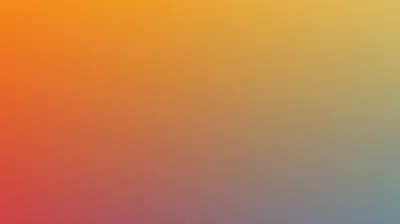 Warm amber and red pour in from the top left and cool into dusty slate blue across the lower right, with nothing sharp anywhere to fight desktop icons.