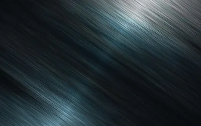 Diagonal brushed strands carry a cold blue cast, brightest along the top edge, while the lower half sinks dark enough to keep white text readable.