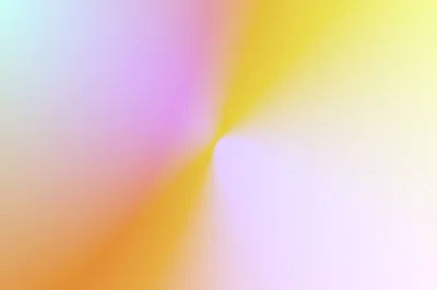 Rays of yellow, lilac and orange converge on a bright point left of centre, like a radial blur caught mid-spin.