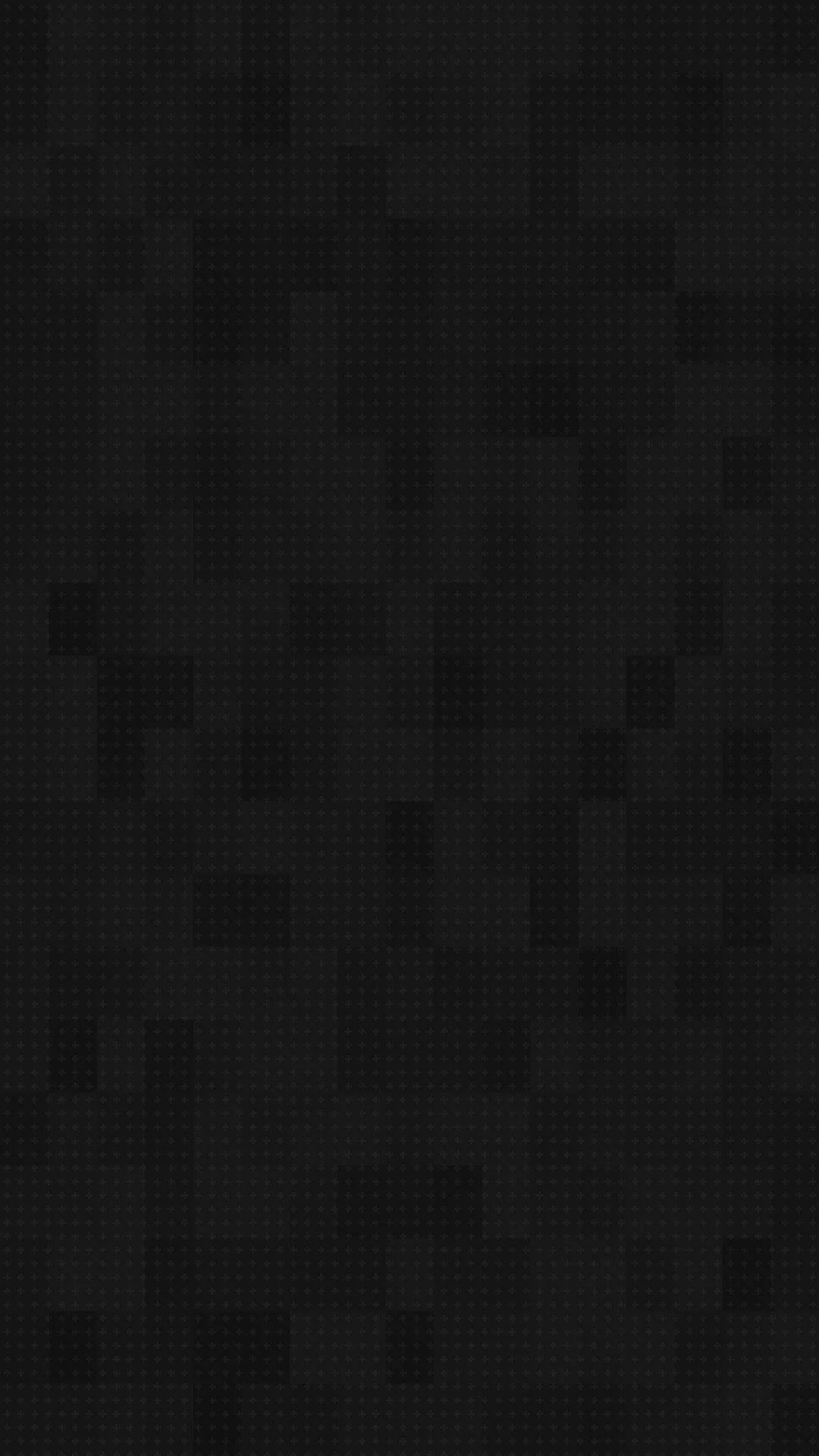 Small squares in barely different shades of black tile the whole screen, giving a soft mosaic grain that stays dark enough for OLED panels.
